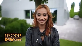 Veronica Leal, a fiery redhead anal,bitch