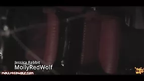 Molly Red Wolf gives a sloppy blowjob,cock suck