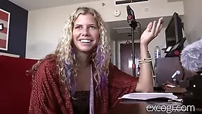 Ashlynn, a blonde college blonde,blowjob