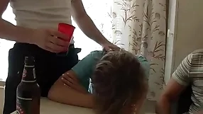 Russian girl gets wild in the doggy,girl