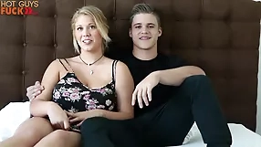 Stacy Perkins and her blonde,boyfriend