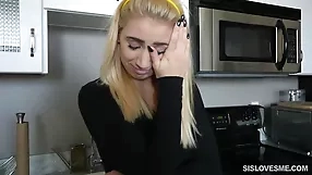 Sierra, a blonde, opts for her blonde,blowjob