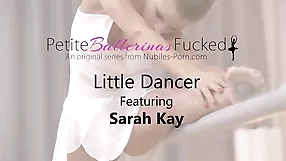 Sarah Kay's seductive dance balls,blonde