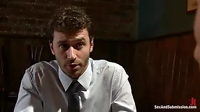 Steve Holmes and James Deen bdsm,brunette