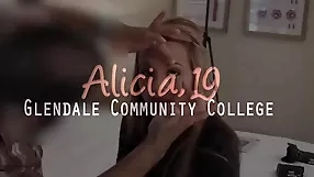 Alicia's sensual ride on a big cock,cock