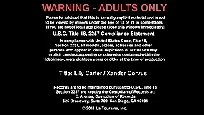 Xander Corvus records Lily american,brunette